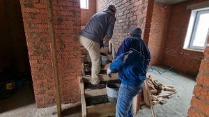 Устройство монолитной лестницы.