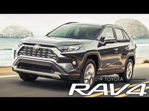 Toyota RAV4 2019 года - Интерьер, экстерьер и привод.