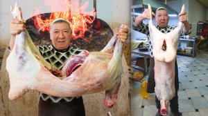 150 кг Тандырное мясо | Гигантский Тандыр | Самое вкусное мясо | Узбекистан
