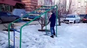 Обзор детской площадки времён СССР