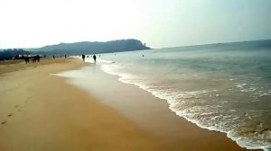 Пляж Кандолим (Индия, Гоа) декабрь 2017