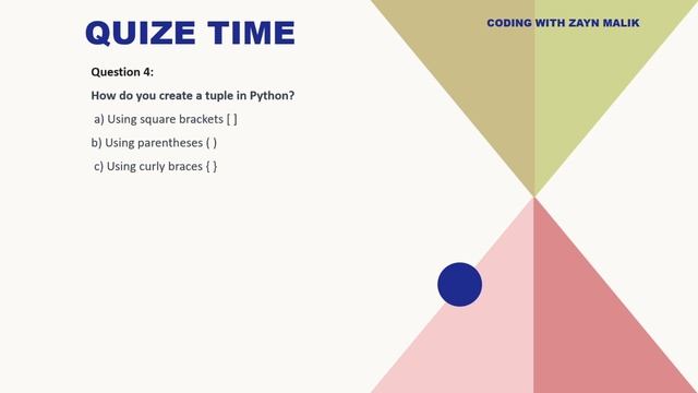 Test Your Python Skills: Tuple Quiz Implementation