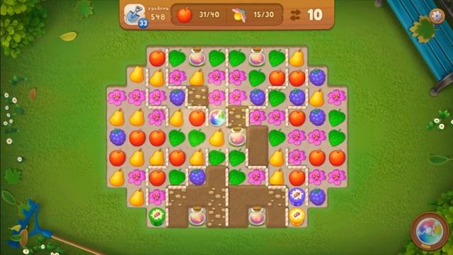GardenScapes Level 548 Walkthrough смотреть онлайн