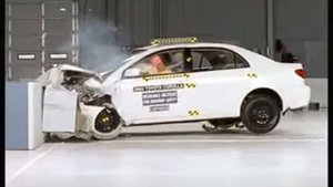 краш тест toyota corolla