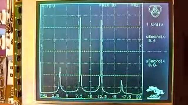 Цифровой двухканальный осциллограф и спектроанализатор