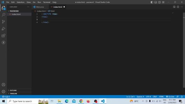HTML Tutorial For Beginners In Odia | PART-127 | Input Type Password in HTML5?