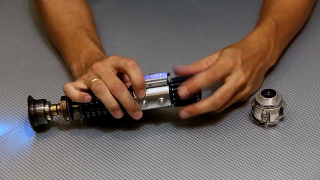 Световой меч Оби-Вана Кеноби | Obi-Wan Kenobi Custom cryslal camber Lightsaber | Warsabers смотреть онлайн