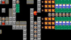 Supaplex (WITH COMMENTS): Level 93 - Timing!