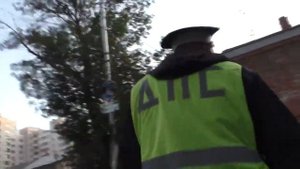 Гаишник навалил в кустах