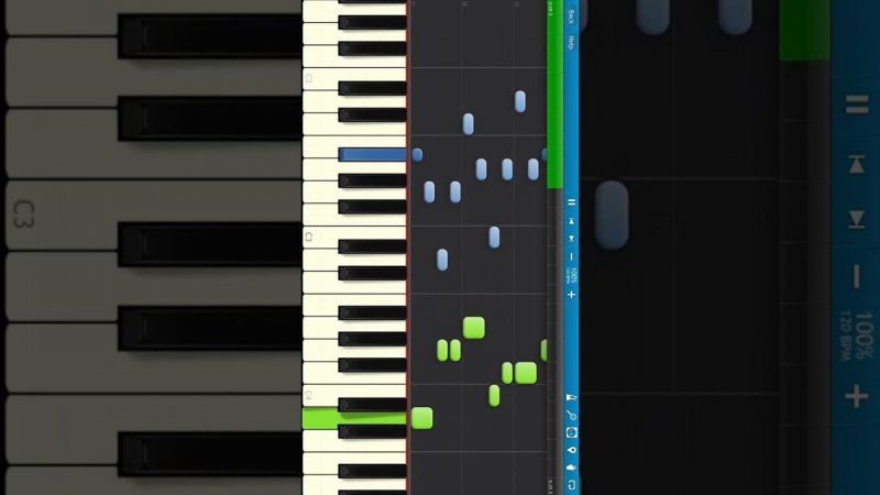 Лунтик - Гимн Дружбы #pianotutorial #shorts #synthesia #synth