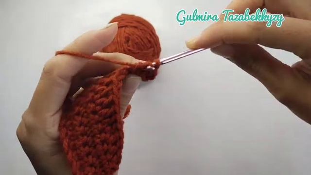 Крючком с нуля. Крючком с накидом, крючком без накида, крючком полустолбик с накидом. Қазақша смотреть онлайн