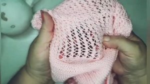 ?Вяжем пончо с капюшоном спицами для девочки ? Летние посиделки