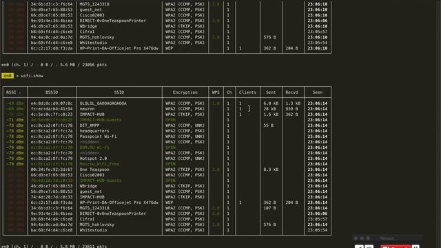 Похек Wi Fi с помощью MacBook и встроенного адаптера в macOS смотреть онлайн
