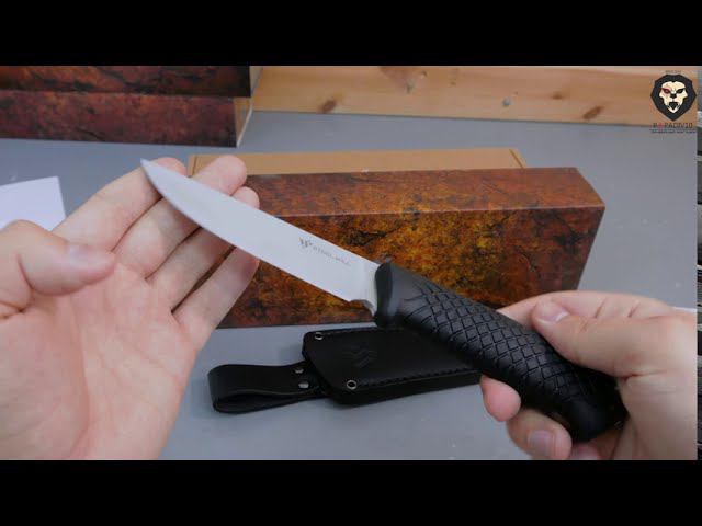 Нож с фиксированным клинком Steel Will Druid 275 видео обзор 4k смотреть онлайн