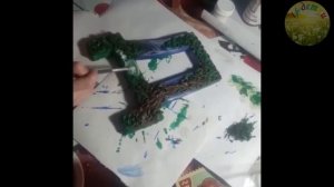 Делаем объемную букву. Оформление.