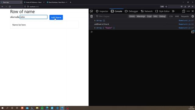 React array state เอามา render ด้วย map смотреть онлайн