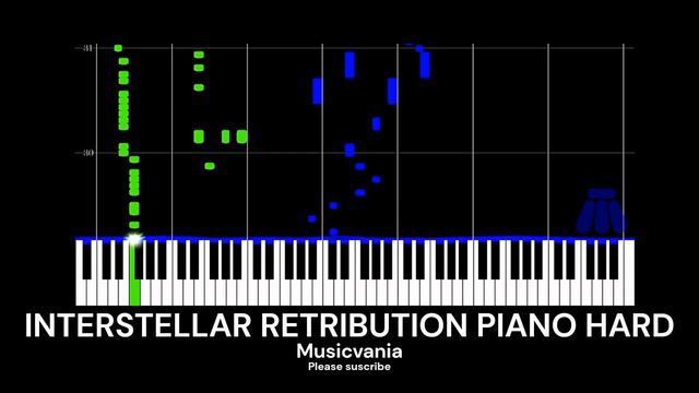 Interstellar retribution (Disbelief papyrus theme) from Undertale - Hard mode [Piano Tutorial] смотреть онлайн