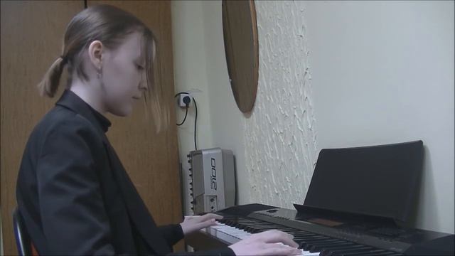 Лазарик Валерия - "Yesterday" (синтезатор) смотреть онлайн