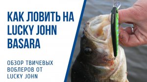 Обзор воблеров Lucky John Basara. Советы, способы ловли и проводки