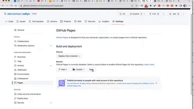Why does my github repo get a 404 error? AKA How to turn on GitHub Pages on a new repository. смотреть онлайн