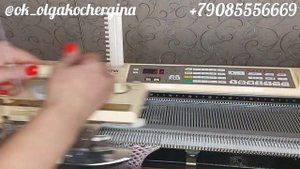 Очень красивый ажур на brother, узор 104, панчлейс как платинг.