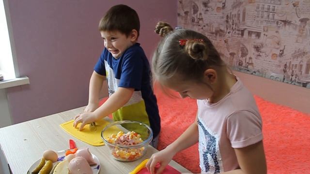 Салат оливье смотреть онлайн