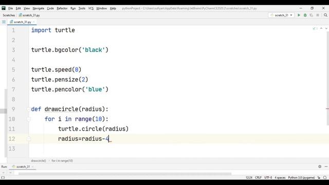 Awesome Designs with Python Turtle | python turtle graphics tutorial #24 | python graphics