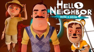 ОНА ВЫШЛА!НОВЫЙ HELLO NEIGHBOR HIDE AND SEEK ПРОХОЖДЕНИЕ 1 ГЛАВЫ! ШОУ ПРИВЕТ СОСЕД!