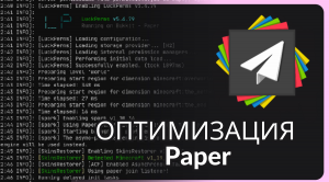 2.4 ОПТИМИЗАЦИЯ PAPER ДЛЯ MINECRAFT