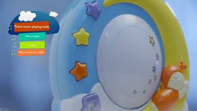 Музыкальный ночник-проектор GW 2018 Разноцветный смотреть онлайн