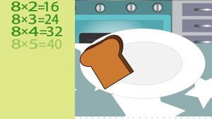 Таблица умножения на 8 - Тыр Тыр Трактор - Песенки для детей