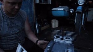 Установка цилиндров на ИЖ Юпитер 4