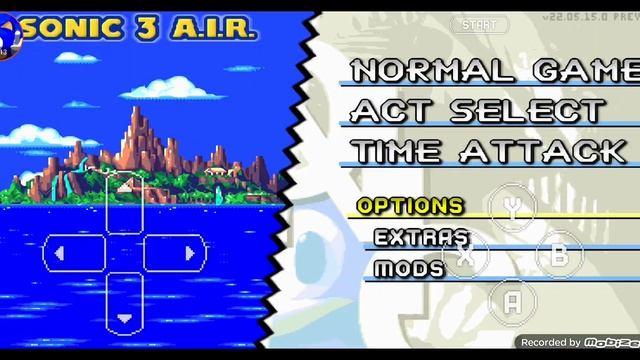 как получить 3 секретные ачивки в sonic 3 a.i.r (дебаг мод, соник и наклз титул и быстрость игры)