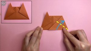 【簡単折り紙】猫の折り方 Origami How to make Cat 折纸 종이접기 고양이 DIY Paper craft 可愛い ねこ