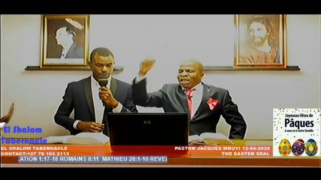 THE EASTER SEAL (PASTOR JACQUES MBUYI SUNDAY SERVICE 12-04-2020) смотреть онлайн