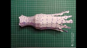 Мастер-класс «Ваза в технике паперкрафт».