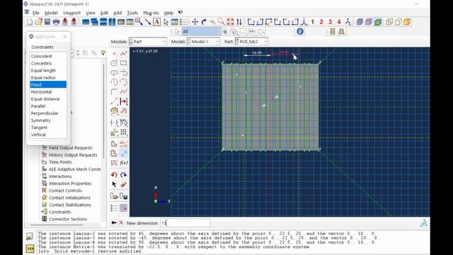How to model MULTILAYER composites in ABAQUS
