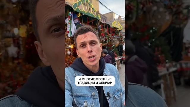Пуансеттия. Вифлеемская звезда. Рождество. Барселона, Каталония и Испания. Как украсить ёлку.