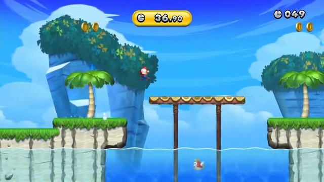 New Super Mario Bros. U - Challenges: Huckit Hustle (Wii U) смотреть онлайн