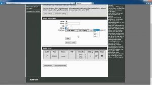 Настройка D-Link DIR-100 D1 коммутатор VLAN