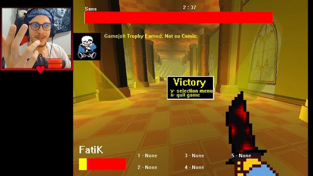 Undertale 4 Boyutlu ama GASTER SANS BABA OĞUL FIGHT смотреть онлайн