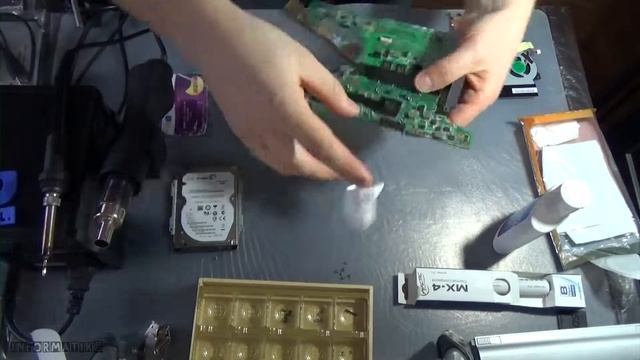 Розбір, чистка і збір нетбука ASUS 1225B | Disassembly and cleaning netbook