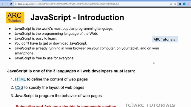 JavaScript Tutorial for Beginners Ep1 - Introduction
