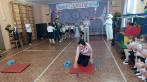 Спортивный репортаж о детских олимпийских играх