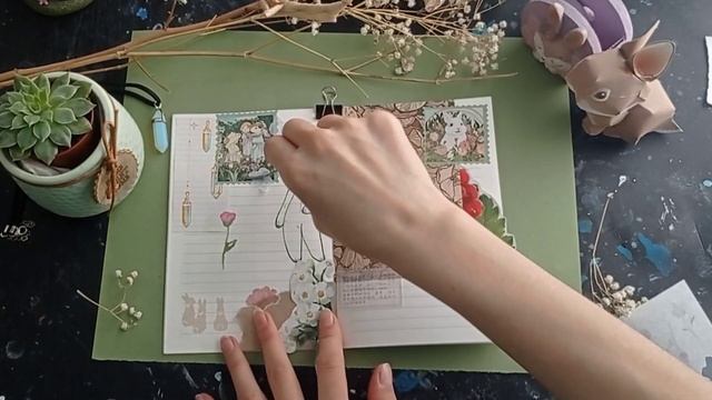КОЛЛАЖ. Коллаж, вырезки из журналов. Asmr