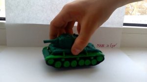 Кв-2 из пластилина!!!