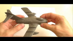 миг 15 из пластилина