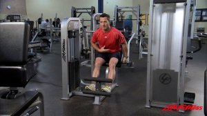 Тренажер "Разгибание спины". Серия Hammer Strength Select