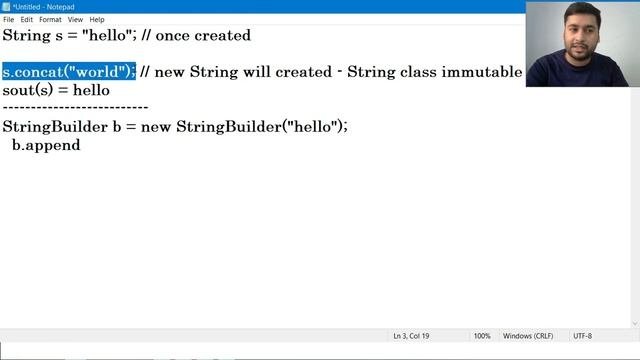 StringBuffer in java with example