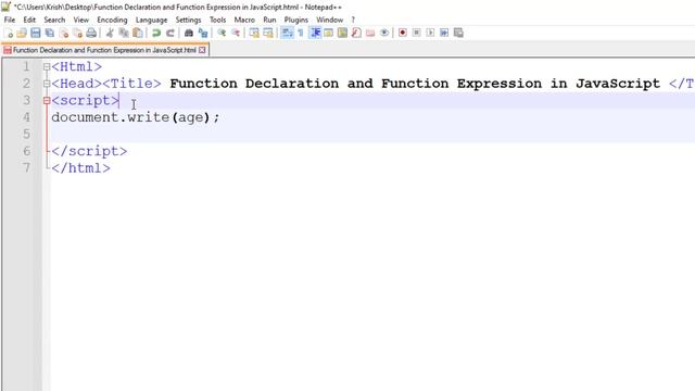 function declaration | function declaration js